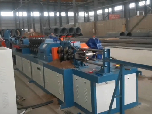 XXGφ8-14高速多輥鋼筋調(diào)直機(jī) 重慶墊江現(xiàn)場